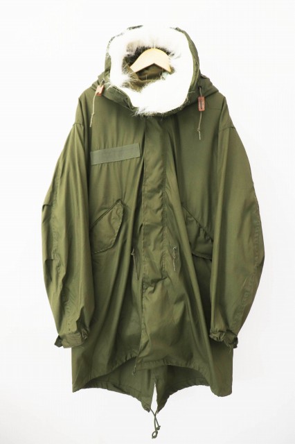 【中古】ヴィンテージ U.S.ARMY 70s COLD WEATHER M-65 FISHTAIL PARKA 米軍 USA製 8415-00-782-3217 Small-Regular