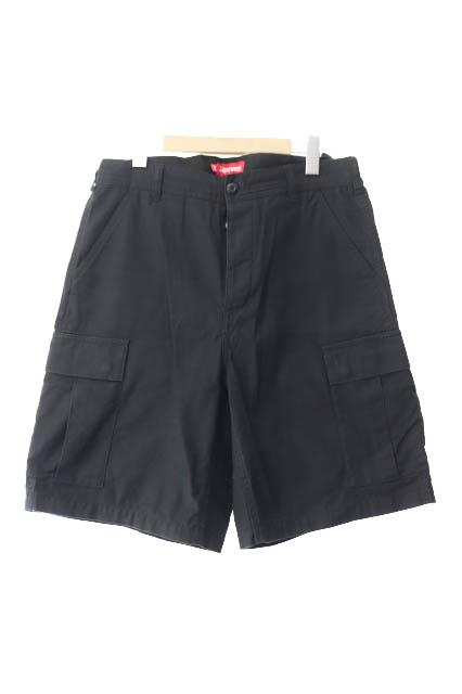 【中古】シュプリーム SUPREME 23SS Cargo Short カーゴ ショーツ ハーフ パンツ 30 黒 ブラック☆AA★240908 メンズの通販は
