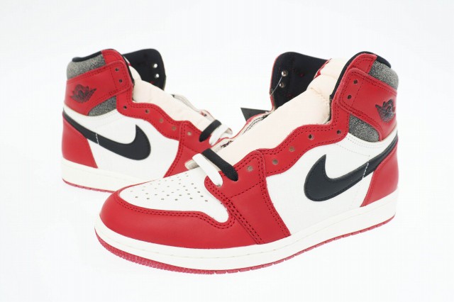 【中古】ナイキ NIKE AIR JORDAN 1 RETRO HIGH OG Lost & Found Chicago DZ5485-612 26.5 レッド ▲■240905