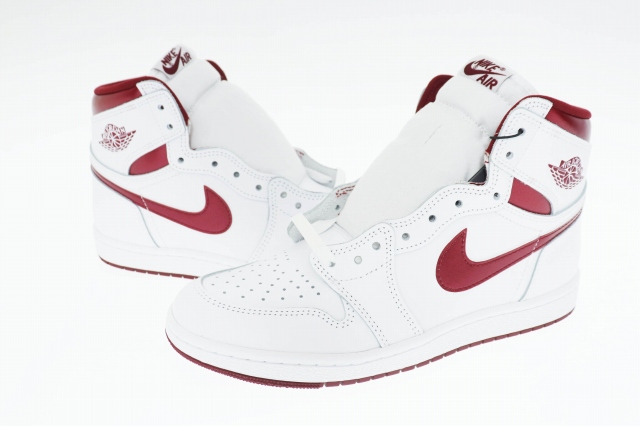 ナイキ NIKE AIR JORDAN 1 HIGH 85 Metallic Burgundy エア