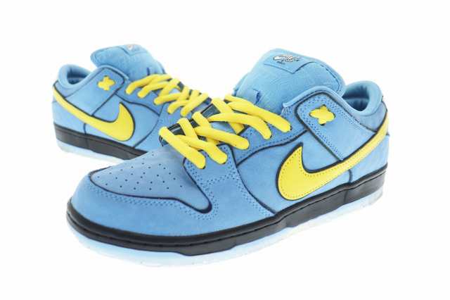 【中古】ナイキ NIKE ×The Powerpuff Girls パワーパフ ガールズ SB DUNK LOW PRO QS Bubbles ダンク ロー バブルス