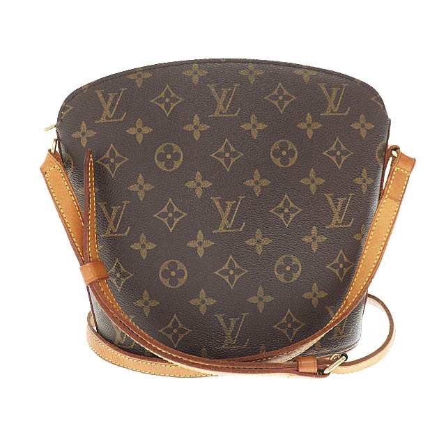 【中古】ルイヴィトン LOUIS VUITTON モノグラム ドルーオ ショルダー バッグ M51290 ●▲240924 レディース