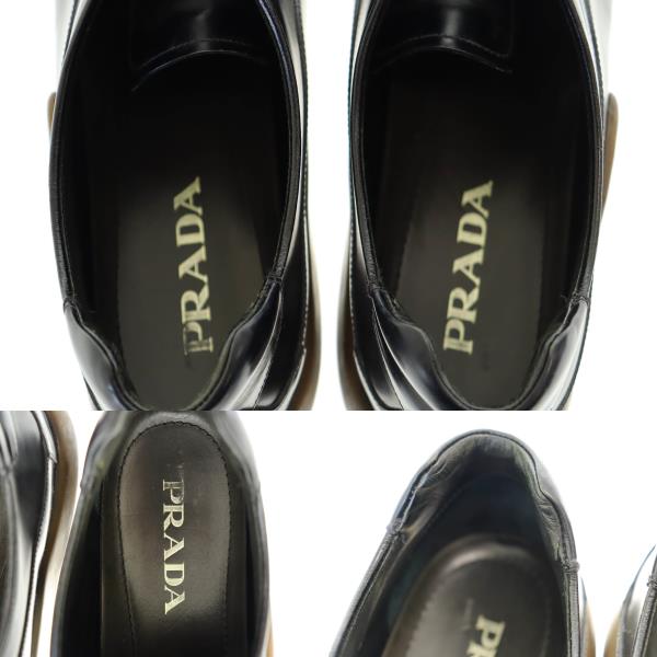 中古】プラダ PRADA 15AW ラバーソール タンクソール レーザー