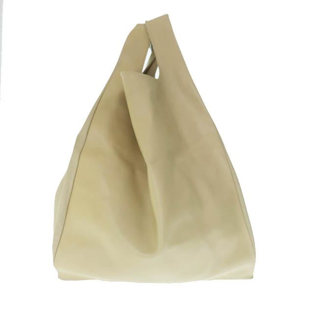 【中古】マルタンマルジェラ Martin Margiela MM6 13SS LEATHER BAG トライアングル トート バッグ S32WC0029●241015