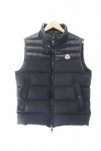 【中古】モンクレール MONCLER 18AW DENEB GILET デネブ ジレ ダウン ベスト D20914380385 53859 2 ブラック 241006