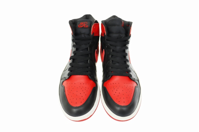 【中古】ナイキ NIKE 2001年製 AIR JORDAN 1 RETRO BRED 38345足限定 エアジョーダン 136066-061 10.5 ▲ 250301