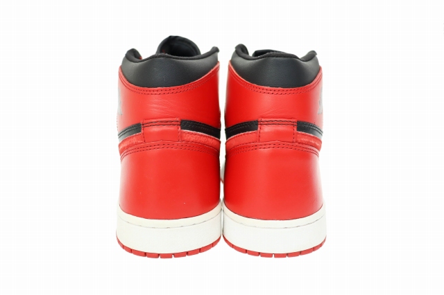 【中古】ナイキ NIKE 2001年製 AIR JORDAN 1 RETRO BRED 38345足限定 エアジョーダン 136066-061 10.5 ▲ 250301