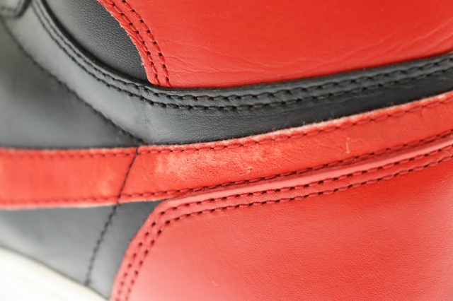 【中古】ナイキ NIKE 2001年製 AIR JORDAN 1 RETRO BRED 38345足限定 エアジョーダン 136066-061 10.5 ▲ 250301