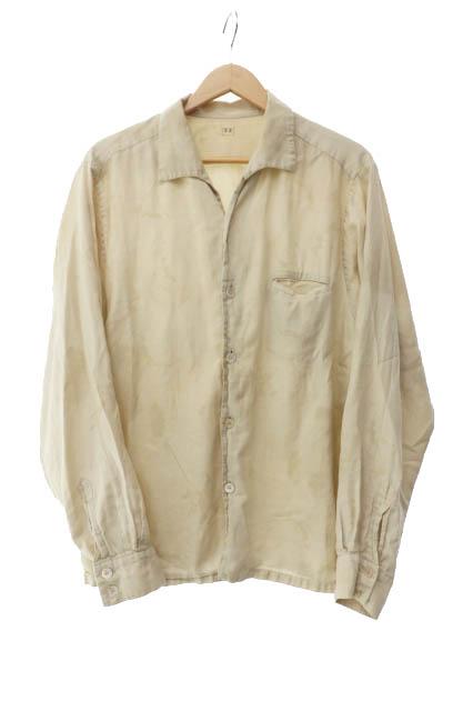 【中古】TAIGA TAKAHASHI タイガタカハシ 23AW 50s Italian Collar Shirt イタリアン カラー 長袖 シャツ 108 241105の通販は