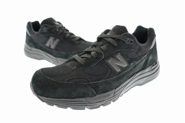 【中古】ニューバランス NEW BALANCE 992 Triple Black スニーカー M992EA 28 D MEDIUM 黒 ブラック ▲■241230の通販は