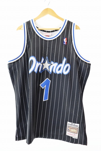 【中古】MITCHELL & NESS ミッチェル&ネス ペニー ハーダウェイ ユニフォーム ベスト タンクトップ XL 黒 ● 250107の通販は