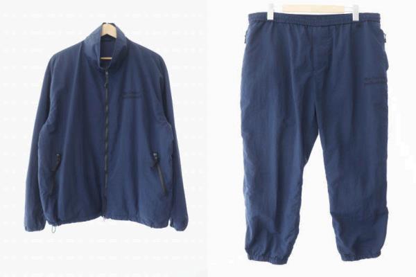 【中古】ザエンノイプロフェッショナル ×スタイリスト私物 シャカシャカ ナイロン 上下 セットアップ 241208