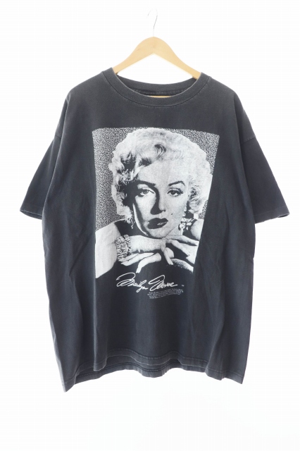 【中古】ヴィンテージ VINTAGE 90s MARILYN MONROE Murina Body マリリン モンロー プリント 半袖 Tシャツ XL 241211の通販は