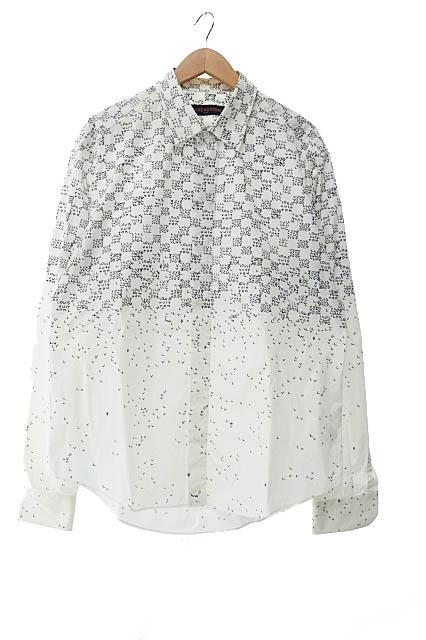 ルイヴィトン　ダミエスプレッドシャツ　XL 楽天市場】LOUIS VUITTON ルイヴィトン ダミエスプレッド 長袖