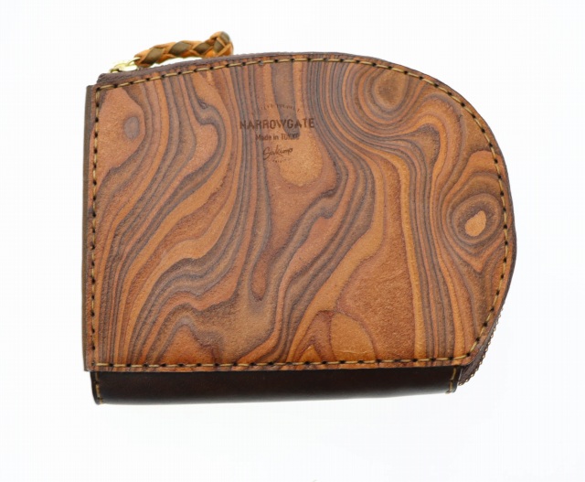 【中古】ゴースローキャラバン go slow caravan × ナローゲート シェイプド ジッパー ウォレット 財布 ●▲■250110の通販は