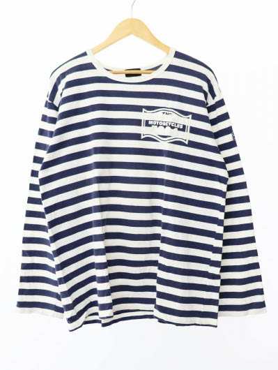 【中古】ネイバーフッド NEIGHBORHOOD × エレクトリックコテージ ボーダー 長袖 Tシャツ ロンT ☆AA★250115の通販は