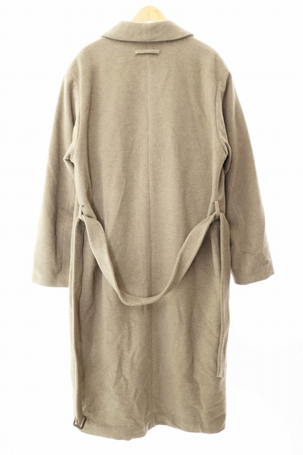 【中古】オーラリー AURALEE ×TEKLA テクラ 24AW ROBE COAT ローブコート A24AC01AT 5 ベージュ ●■250118 メンズ_1