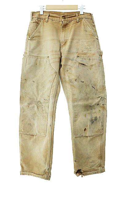 carharrt ダブルニー ペインターパンツ ダメージ加工 Carhartt ダブルニー ペインターパンツ ブラック スーパー