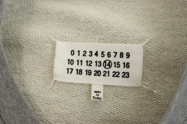 中古】メゾンマルジェラ Maison Margiela 18AW エルボーパッチ クルー