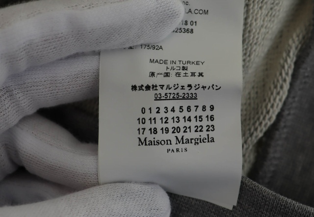 中古】メゾンマルジェラ Maison Margiela 18AW エルボーパッチ クルー