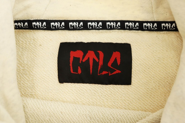 【中古】カタリスト CVTVLIST 23SS General Hoodie ナイロン ジェネラル フーディ スウェット パーカー 1 灰 グレー_2