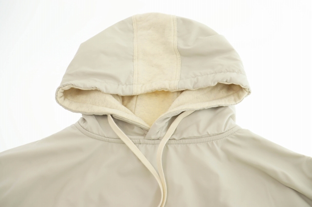 【中古】カタリスト CVTVLIST 23SS General Hoodie ナイロン ジェネラル フーディ スウェット パーカー 1 灰 グレー_3