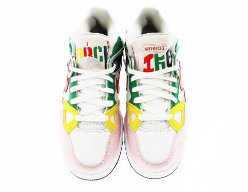 【中古】ナイキ NIKE ×NIGO ニゴー AIR FORCE 3 LOW SP White エアフォース3 ロー FQ7012-100 27.5 ▲■250212 中古】ナイキ NIKE ×NIGO ニゴー AIR FORCE 3 LOW SP White エア
