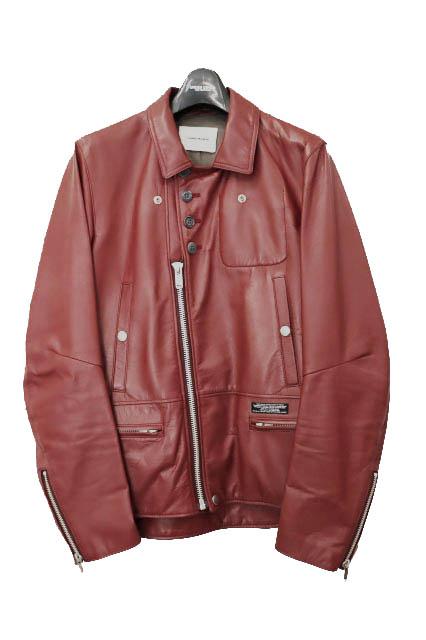 中古】アンダーカバー UNDERCOVER 13SS Cow Leather Double Riders