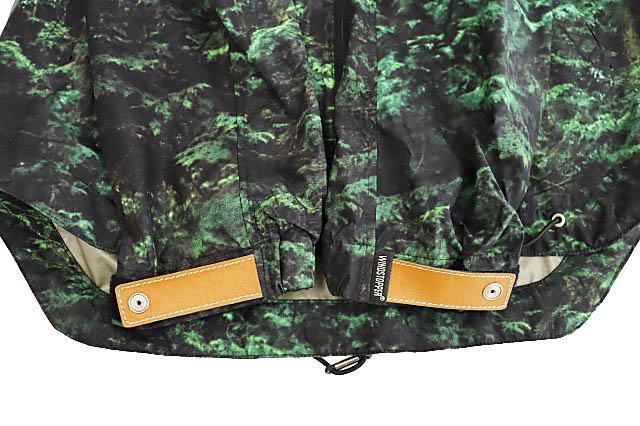 【中古】アンダーカバー UNDERCOVER 10SS Less but Better期 フォレスト柄 ナイロン ジャケット E4209 2☆AA★250303 中古】アンダーカバー UNDERCOVER 10SS Less but Better期 フォレスト