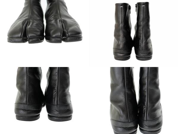 中古】メゾンマルジェラ Maison Margiela TABI BOOTS レザー タビ 足袋