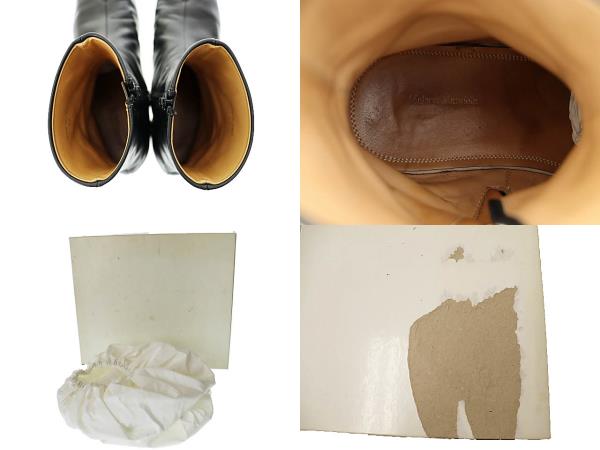 中古】メゾンマルジェラ Maison Margiela TABI BOOTS レザー タビ 足袋