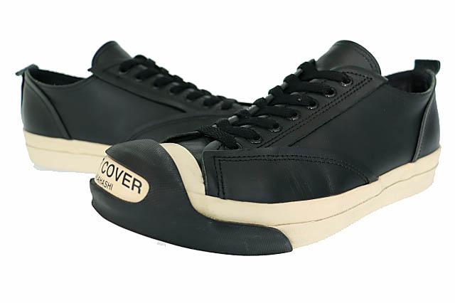 中古】アンダーカバー UNDERCOVER 16SS ロゴ レザー ローカット 中古】アンダーカバー UNDERCOVER 16SS ロゴ レザー ローカット