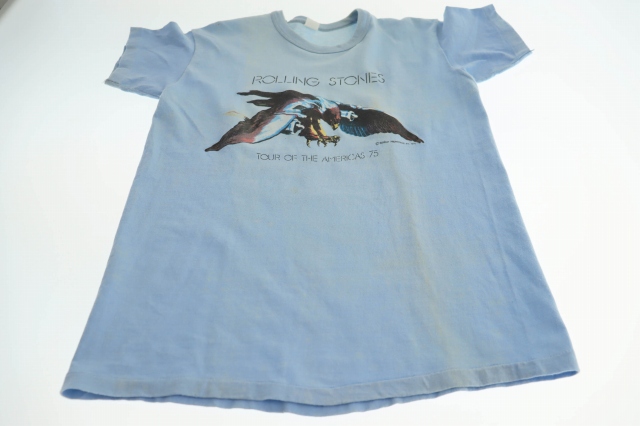 中古】ヴィンテージ 70s 1975 ザ ローリング ストーンズ ツアー オブ