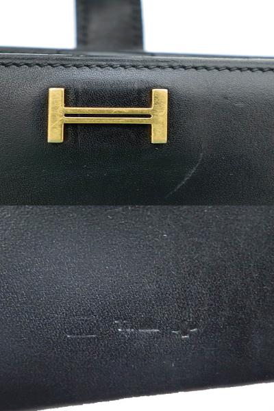 中古】エルメス HERMES ベアン クラシック ボックス カーフ レザー 二