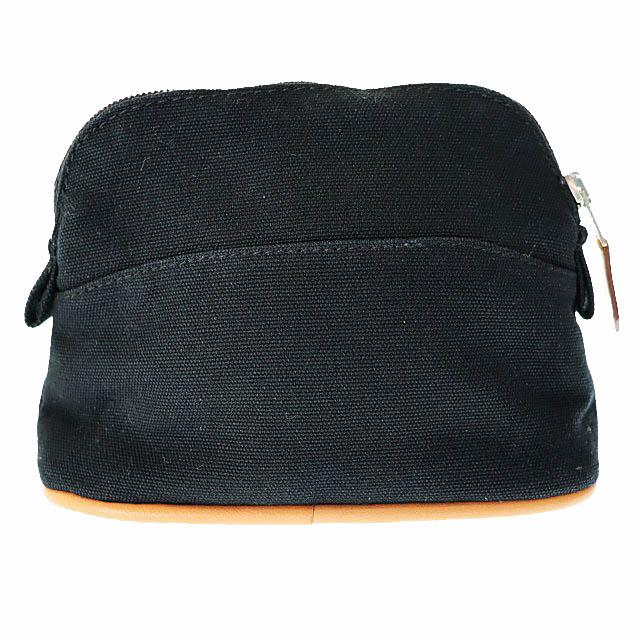 ☆新品☆【HERMES】ボリードポーチ 黒 ボリード ポーチ MM ノワール