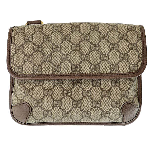 中古】グッチ GUCCI GGスプリーム ロゴ スモール メッセンジャー