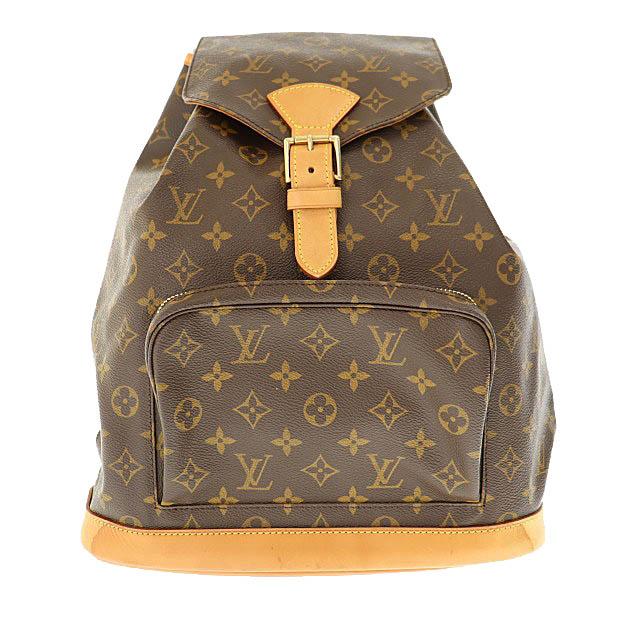 中古】ルイヴィトン LOUIS VUITTON モノグラム モンスリ GM バック 