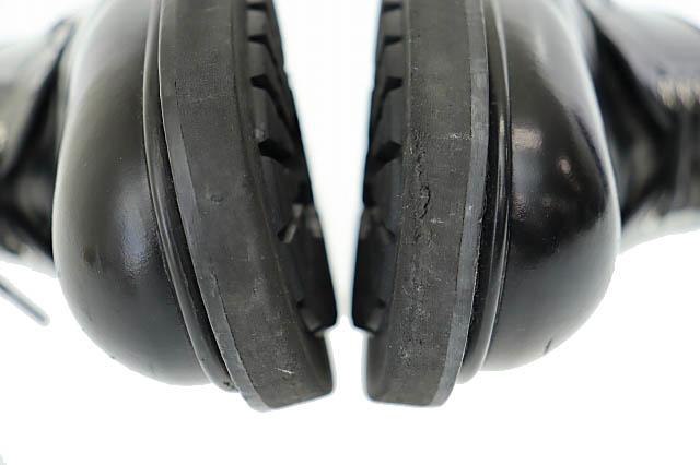 【中古】ディオール Dior 18SS Lettering Derby Shoes レターリング ダービー ドレス シューズ 18EBM 42 黒▲■250330