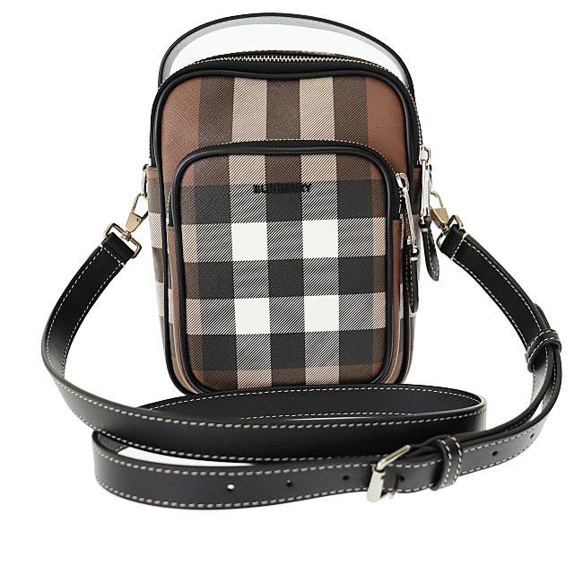 中古】バーバリー BURBERRY ノバチェック ショルダー クロスボディ 