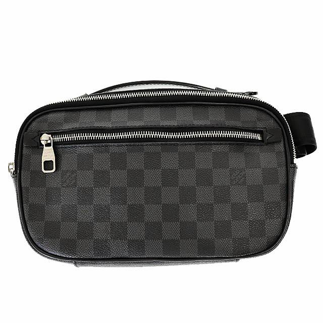 【中古】ルイヴィトン LOUIS VUITTON ダミエ グラフィット アンブレール ボディ バム バッグ N41289☆AA★●▲250416