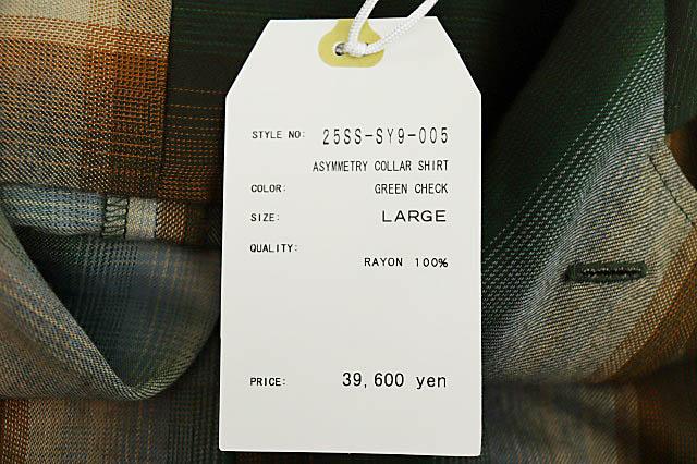 中古】サスクワッチファブリックス SASQUATCH fabrix 25SS ASYMMETRY