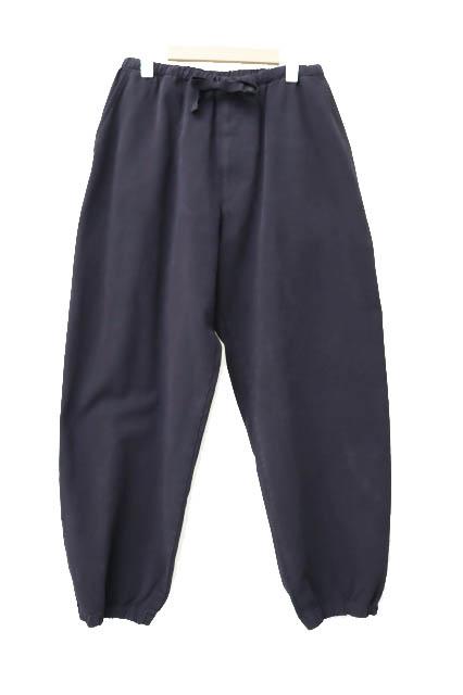 【中古】コモリ COMOLI 24AW 製品染 ドローストリング パンツ A03-03004 1 紺 ネイビー 250413 メンズ