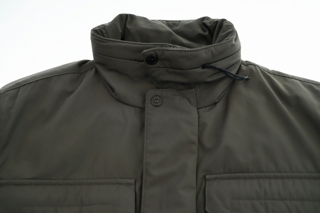 【中古】ストーンアイランド 24AW POLYESTER MICRO TWILLマルチポケット ジャケット L グレー☆AA★250519 中古】ストーンアイランド 24AW POLYESTER MICRO TWILLマルチポケット