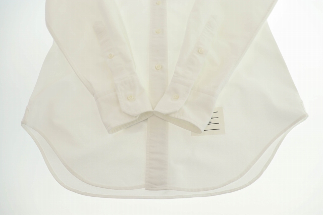 中古】トムブラウン THOM BROWNE ボタンダウン 長袖シャツ 1 白