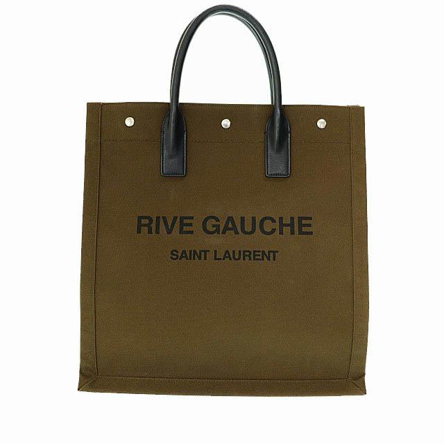 な*ん様 SAINT LAURENT rive gauche トートバッグ ベー