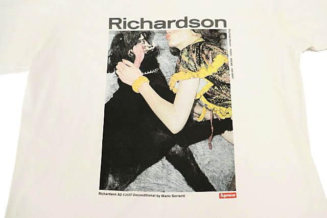 【中古】シュプリーム SUPREME × リチャードソン 20SS Tokyo Exclusive Tee 半袖 Tシャツ M 白ホワイト ☆AA★250603_3
