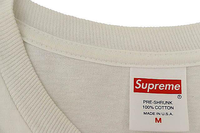 【中古】シュプリーム SUPREME × リチャードソン 20SS Tokyo Exclusive Tee 半袖 Tシャツ M 白ホワイト ☆AA★250603_4