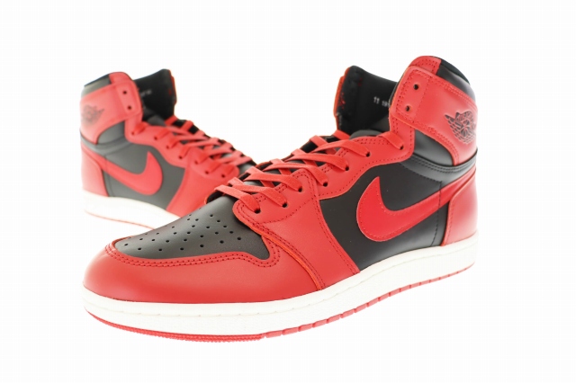 【中古】ナイキ NIKE AIR JORDAN 1 HIGH 85 Varsity Red エアジョーダン ワン ハイ ヴァーシティ レッド BQ4422-600 29