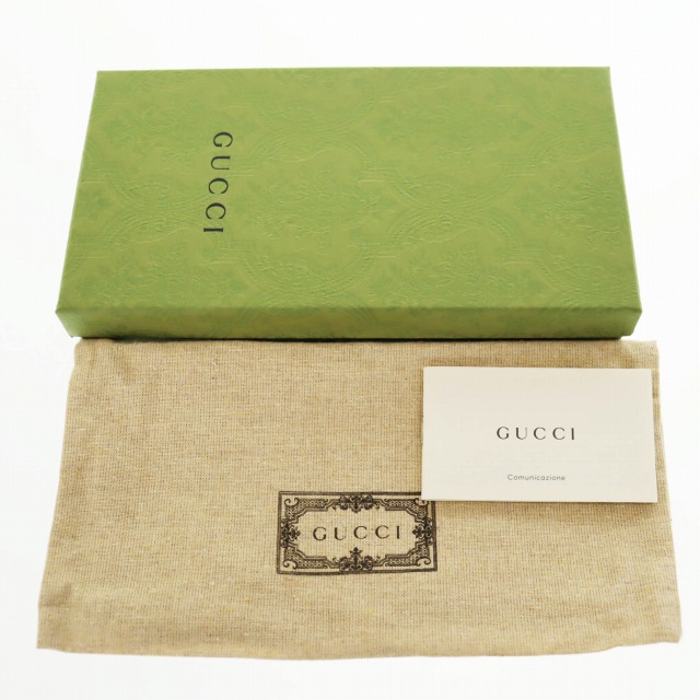 中古】グッチ GUCCI GGマーモント ダブルG パイソン ジップアラウンド