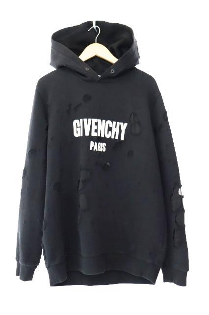 中古】ジバンシィ GIVENCHY 20SS Destroyed Logo Pullover 中古】ジバンシィ GIVENCHY 20SS Destroyed Logo Pullover